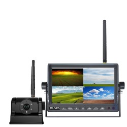 ID910HDEBQSF - Kit moniteur HD sans fil avec caméra magnétique sur batterie