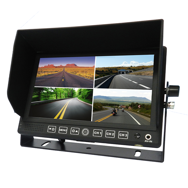 ID700HDQS/II - Kit Moniteur Caméra de Recul 7" Quad Résolution HD